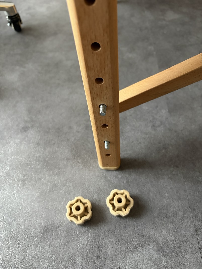 ベッドの高さ変更