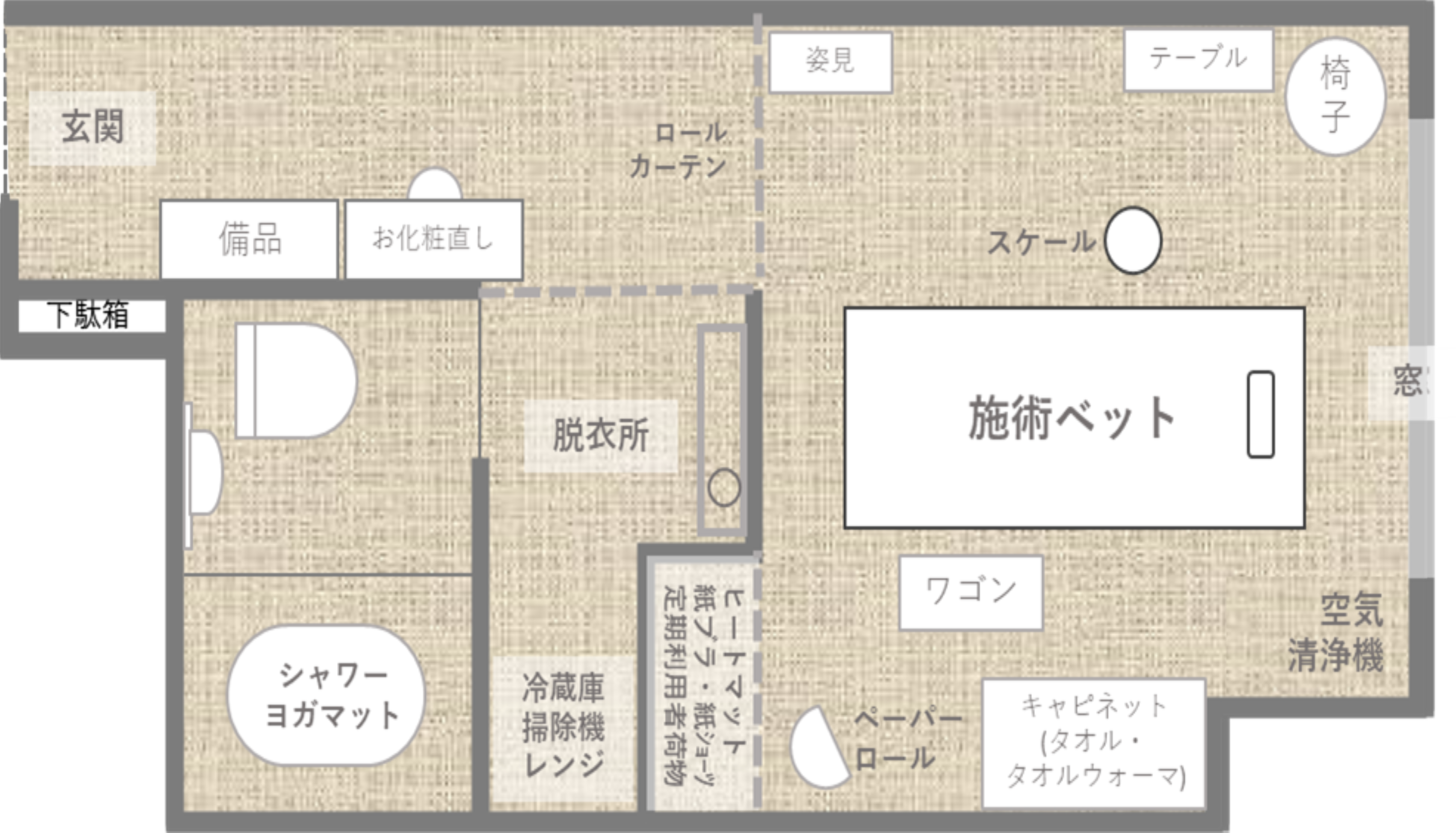 Bellezza 間取り図